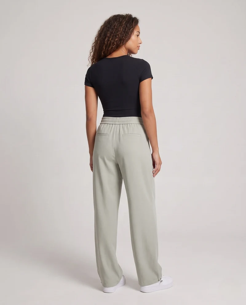 Frauen Bequeme und Stilvolle Freizeit Hose Nord Taschen