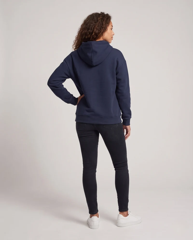 Frauen Bequemer Hoodie Nord Taschen