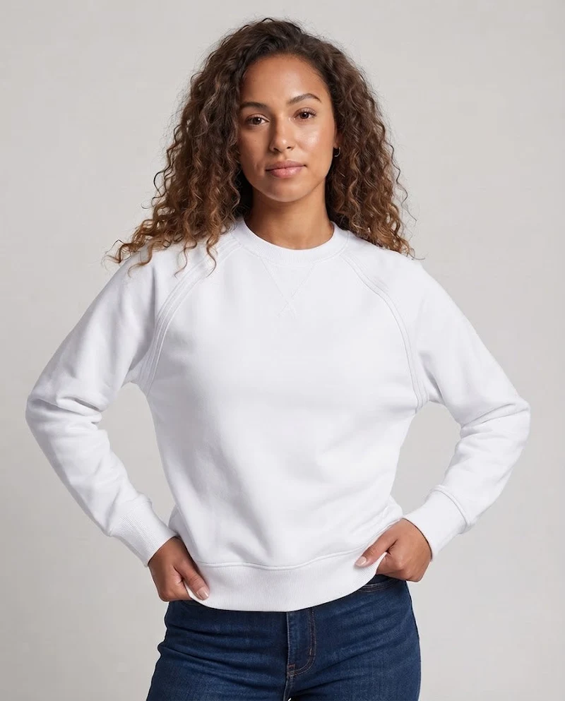 Damen Bequemer Pullover Nord Taschen