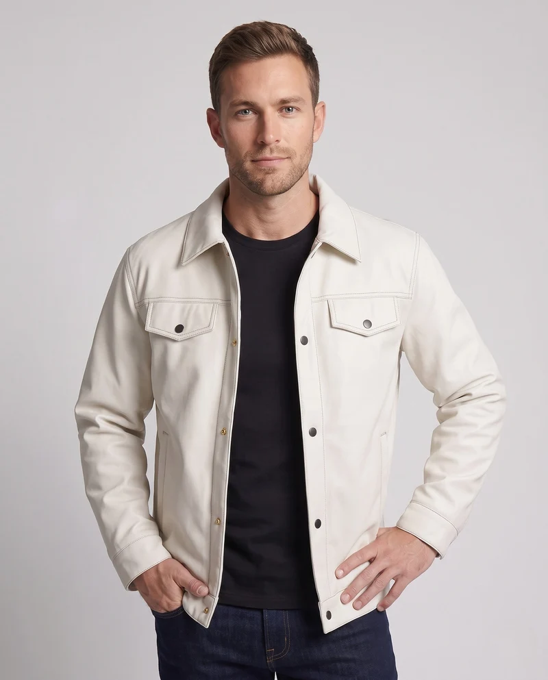 Herren kariertes gesteppte Overshirt-Jacke mit thermischem Futter, Druckknopfverschluss und Brusttaschen Nord Taschen