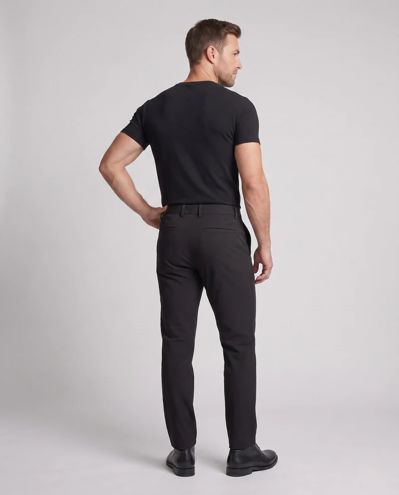 Herren Elegante und Bequeme Business Casual Hosen Nord Taschen