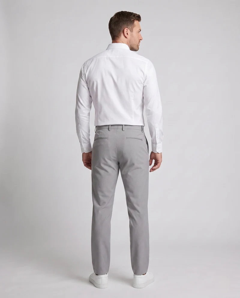 Herren Elegante und Bequeme Stretch Chino-Hosen Nord Taschen