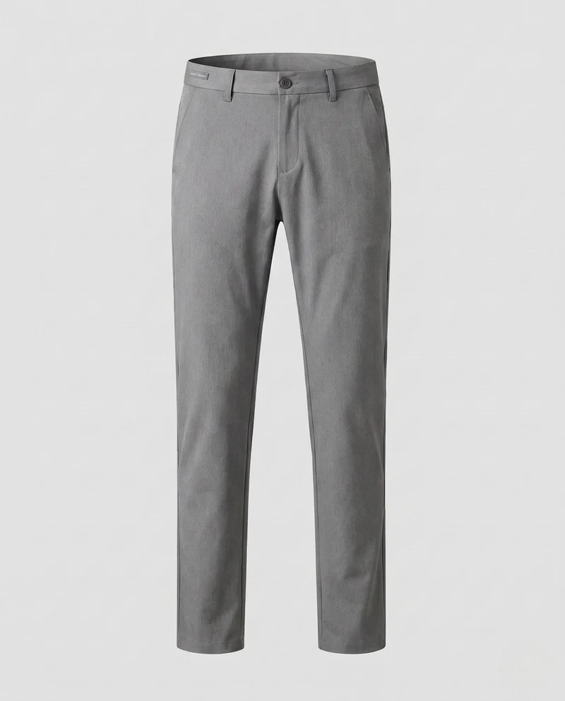 Herren Elegante und Bequeme Stretch Chino-Hosen Nord Taschen