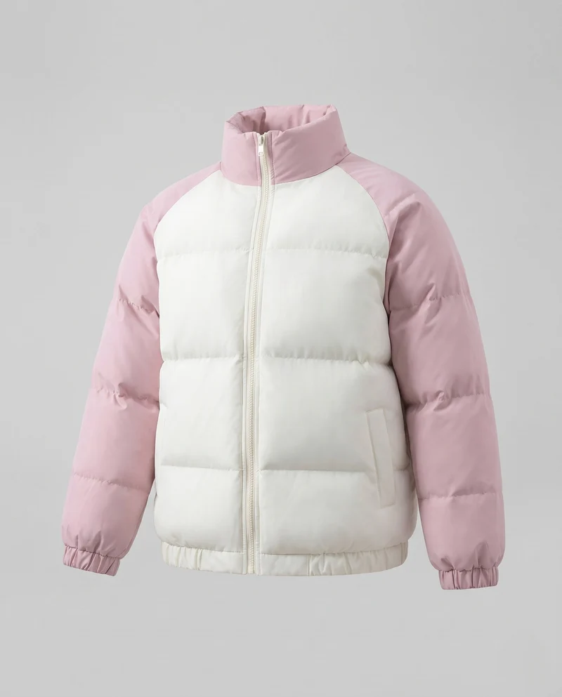 Damen Modische Übergangsjacke mit Steppdesign Nord Taschen