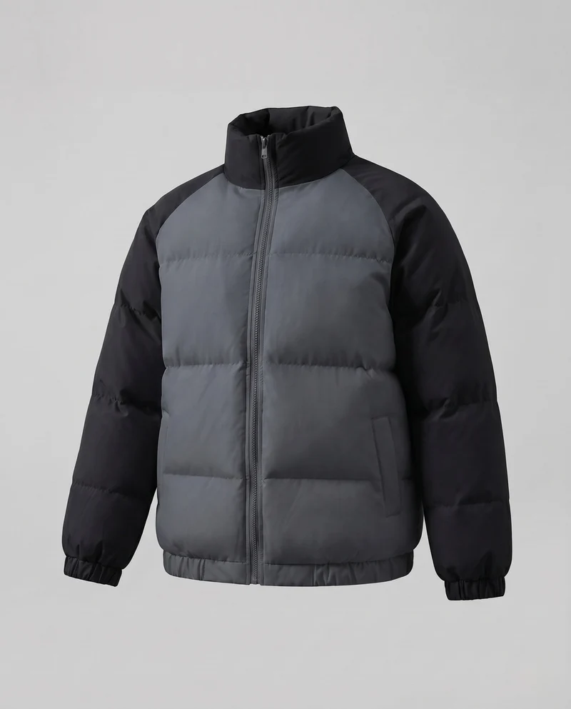 Damen Modische Übergangsjacke mit Steppdesign Nord Taschen
