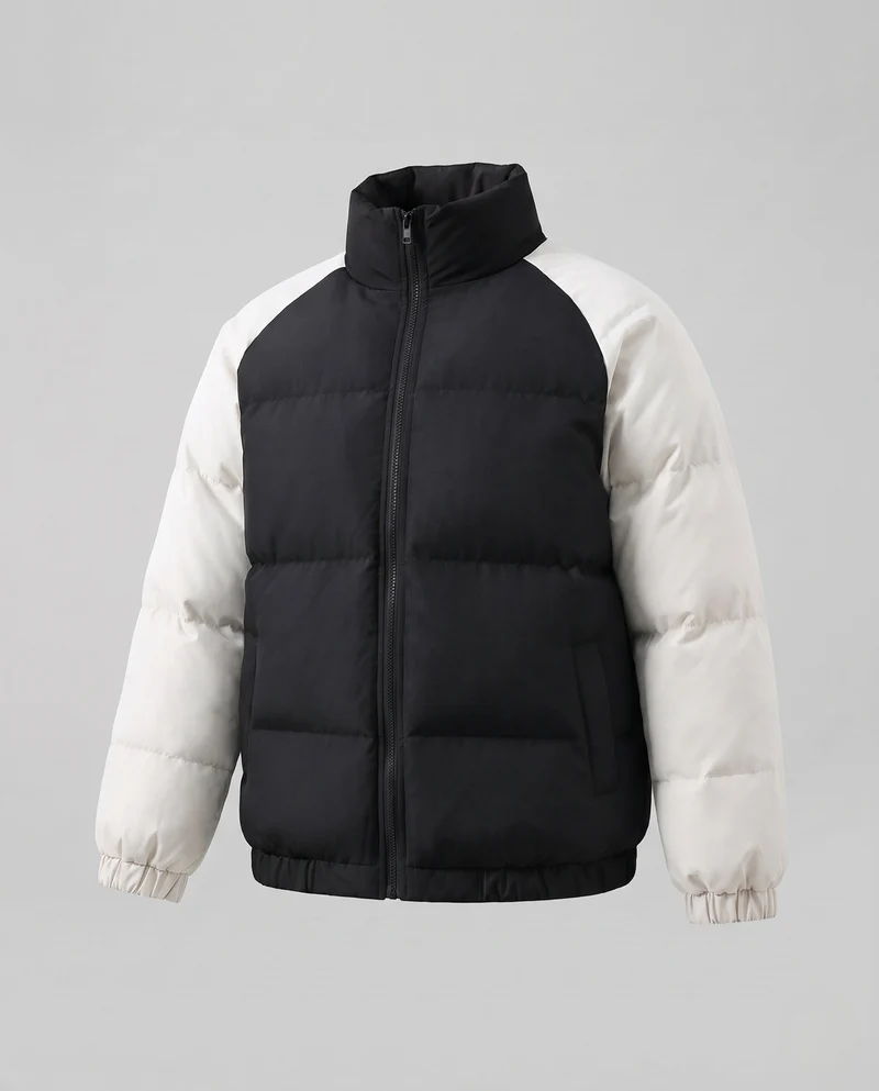 Damen Modische Übergangsjacke mit Steppdesign Nord Taschen