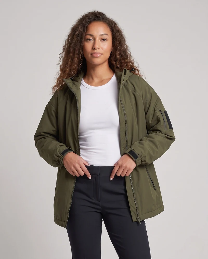 Damen Praktische Freizeitjacke Nord Taschen