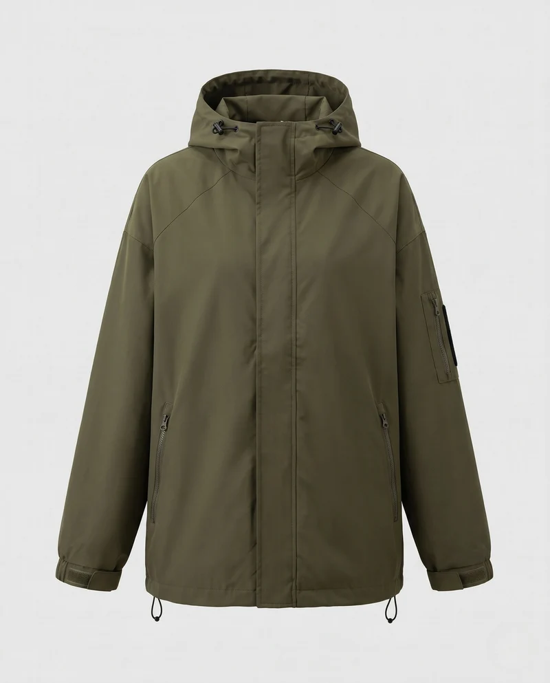 Damen Praktische Freizeitjacke Nord Taschen