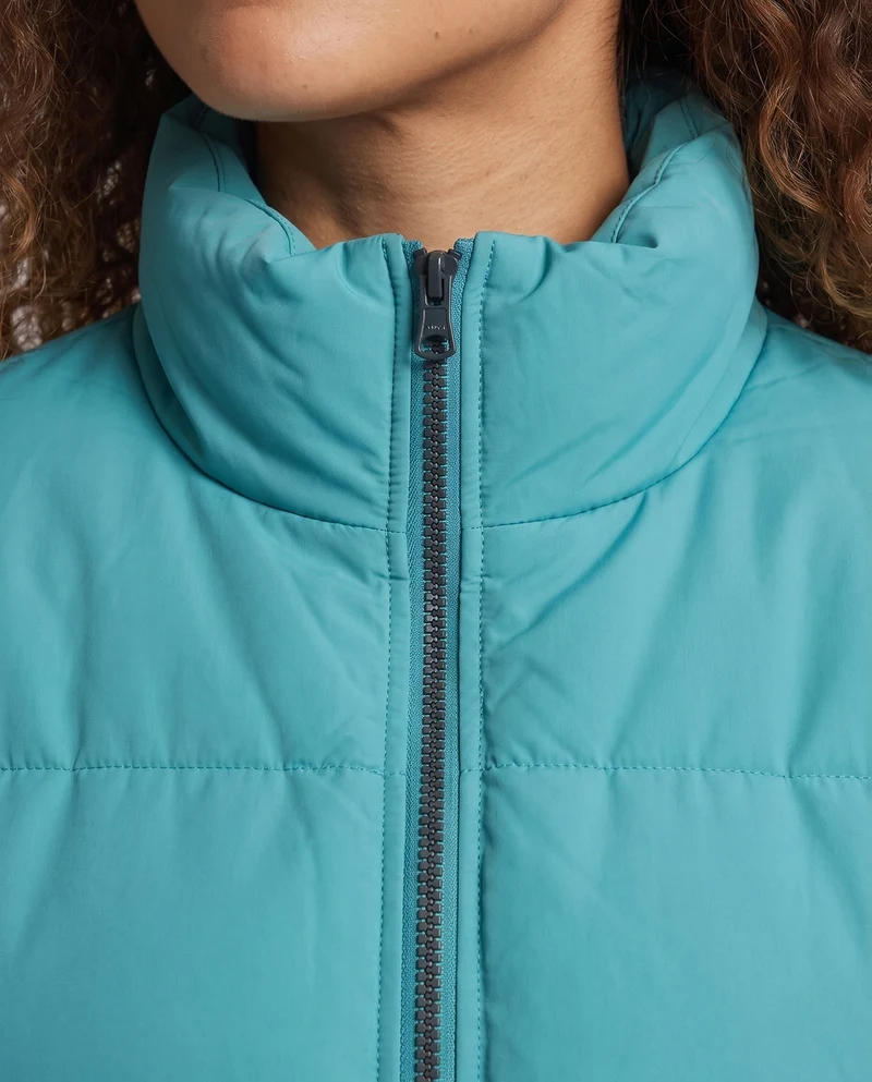 Damen Retro Funktionale Steppjacke Nord Taschen