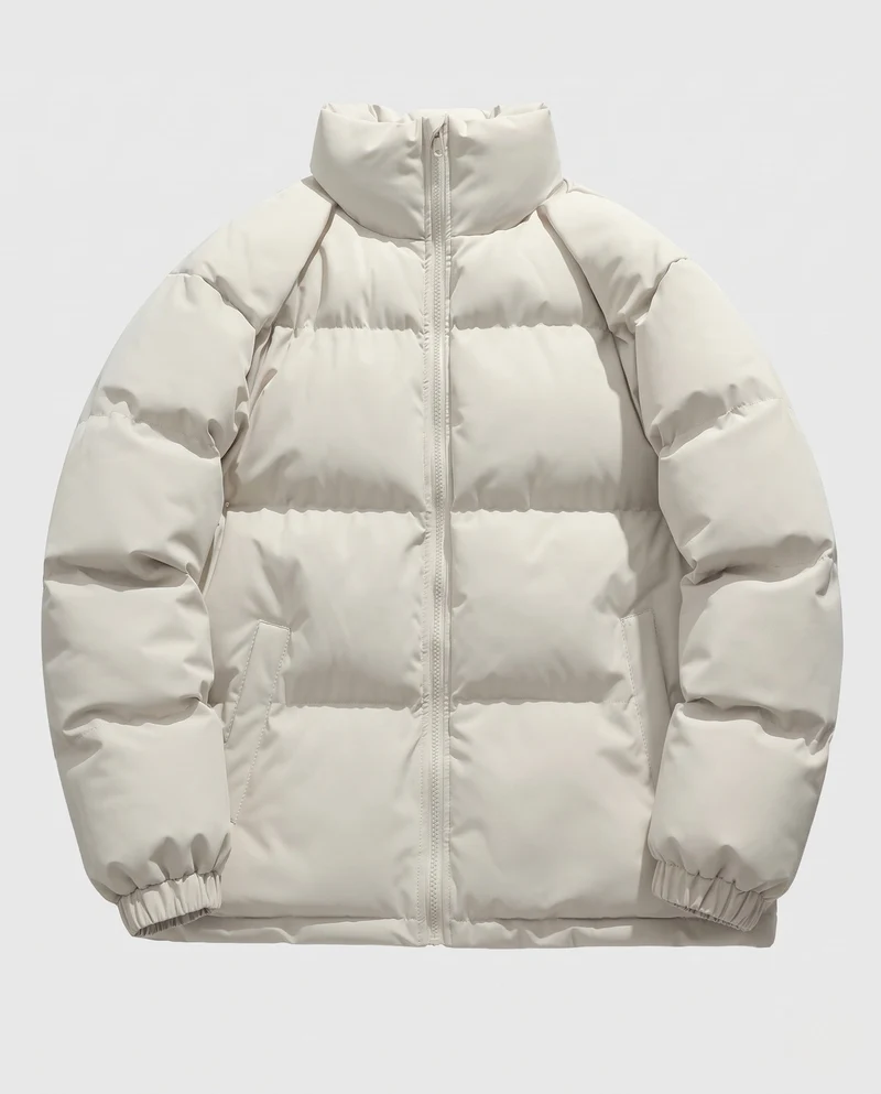 Damen Retro Funktionale Steppjacke Nord Taschen