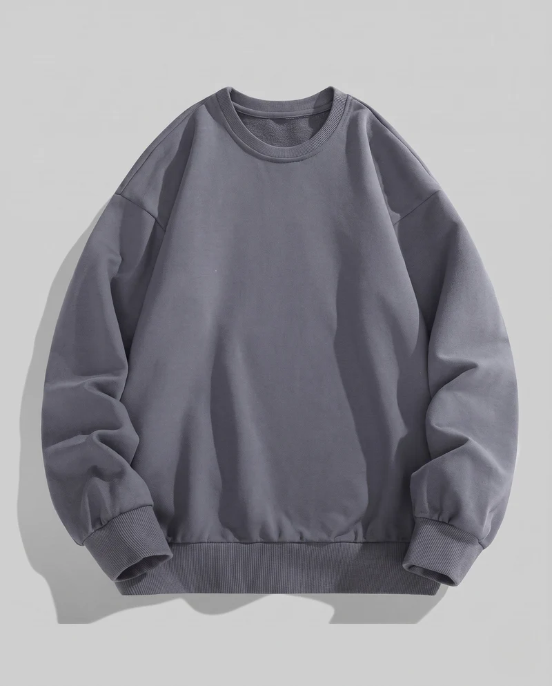 Unisex Fleece-Sweatshirt mit aufgerauter Innenfütterung und Oversize-Schnitt