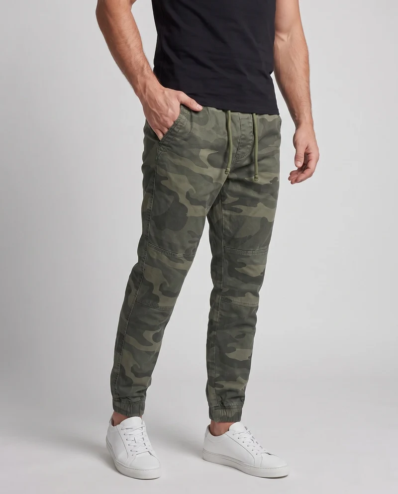 Herren Jogginghosen aus Baumwolle mit Kordelzug, verstärkten Knien und elastischem Bund Nord Taschen