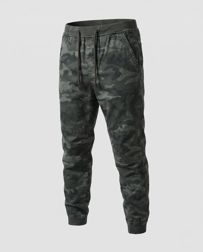 Herren Jogginghosen aus Baumwolle mit Kordelzug, verstärkten Knien und elastischem Bund Nord Taschen