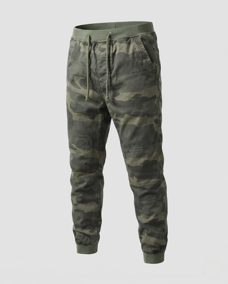 Herren Jogginghosen aus Baumwolle mit Kordelzug, verstärkten Knien und elastischem Bund Nord Taschen