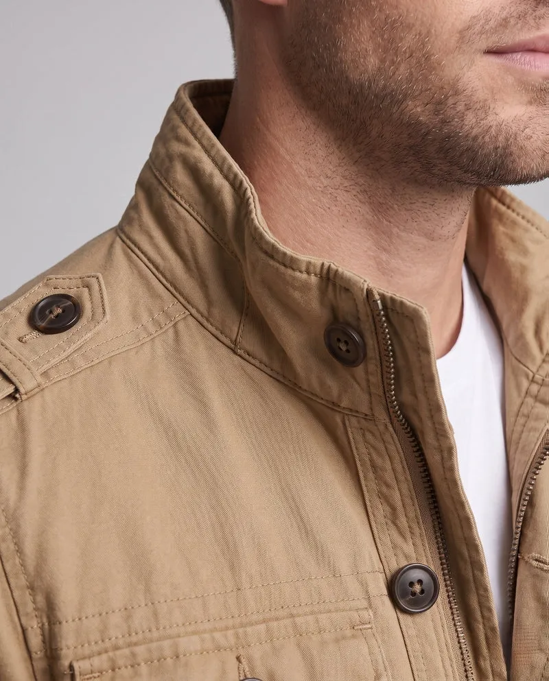 Herren Kapuzenfeldjacke mit wattierter thermischer Innenseite und mehreren Taschen Nord Taschen