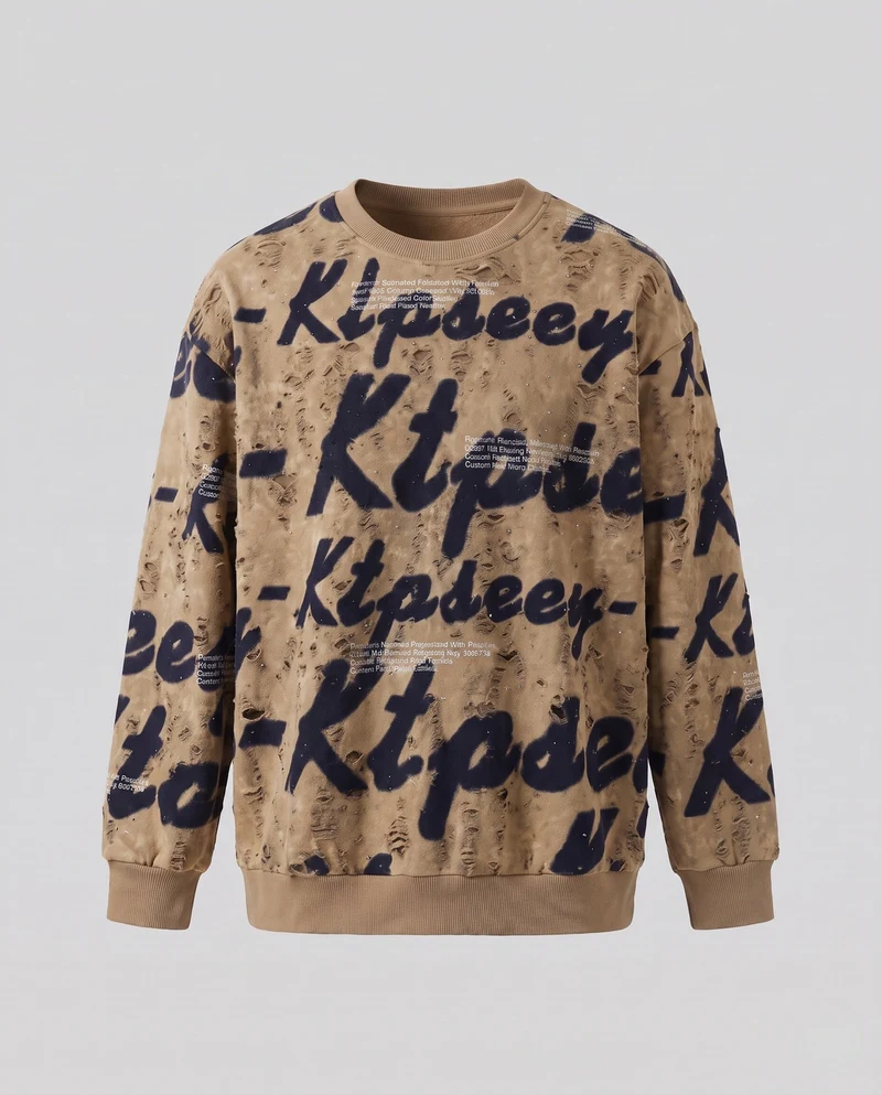 Damen stylisches Sweatshirt Nord Taschen