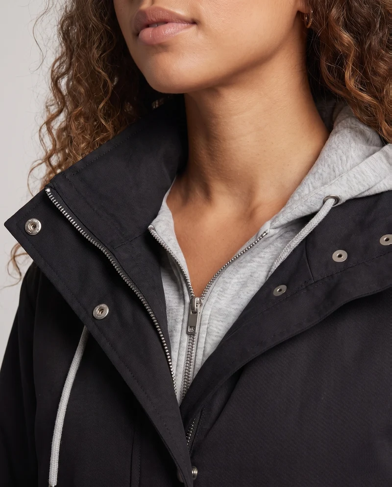 Damen Urban Oversized Fleece-Jacke Nord Taschen