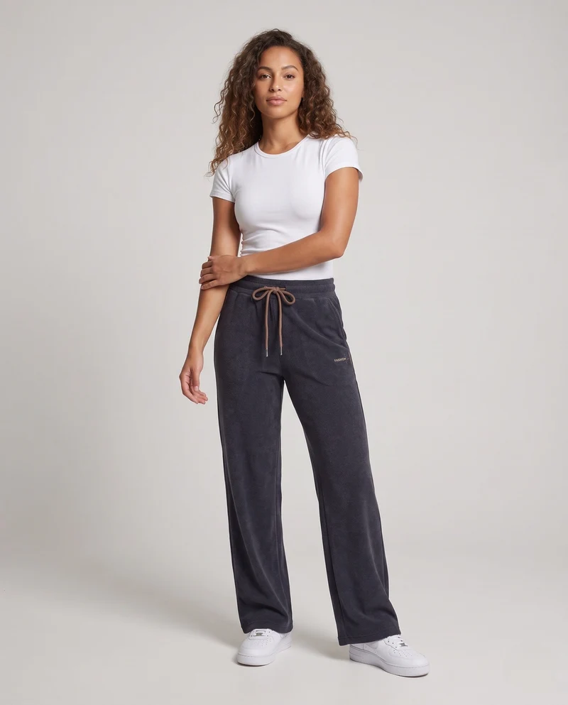 Damen Lockere Freizeit Hosen Nord Taschen