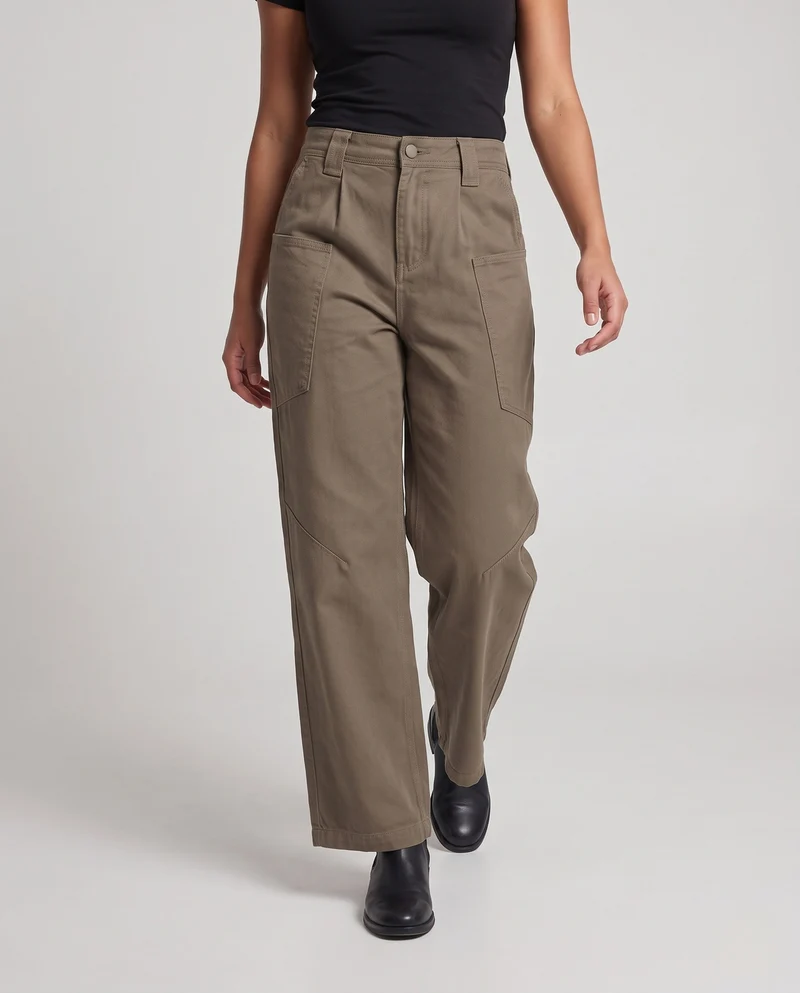 Damen Cargo-Hosen mit praktischen Seitentaschen Nord Taschen