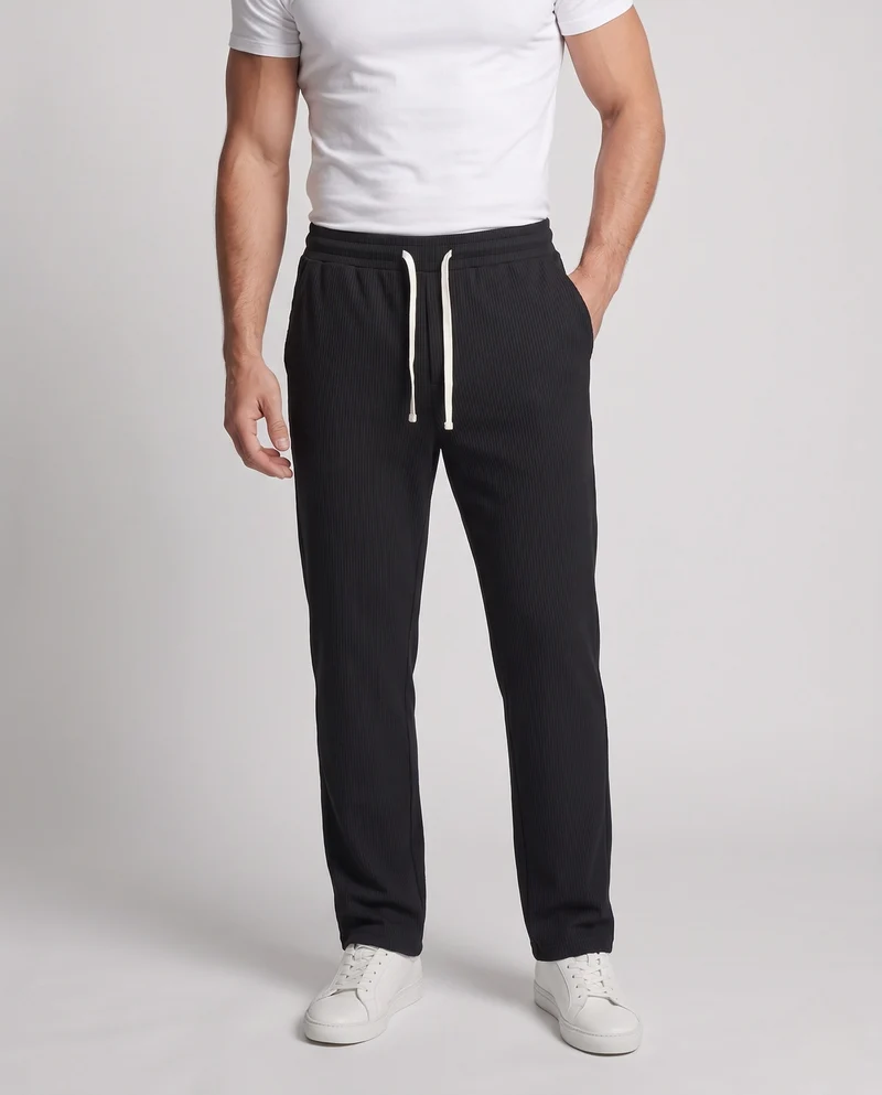 Herren Bequeme Gestreifte Cargo-Hose Nord Taschen