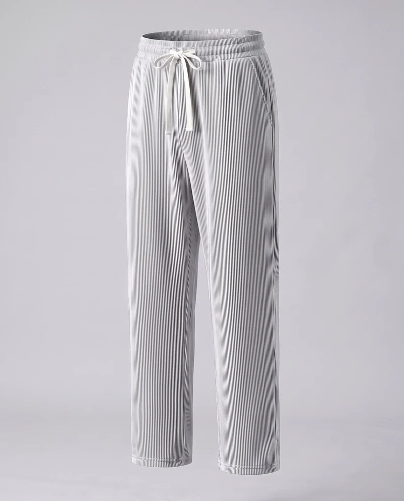 Herren Bequeme Gestreifte Cargo-Hose Nord Taschen