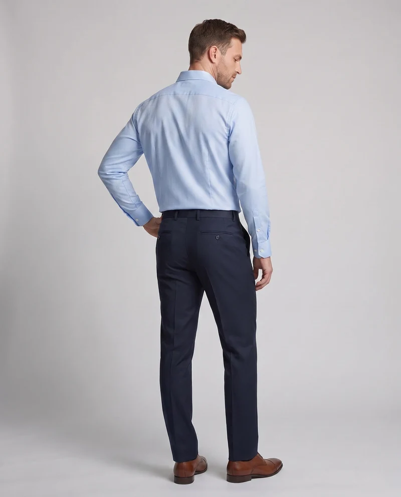 Herren Elegantes Langarmhemd mit Modernem Schnitt Nord Taschen