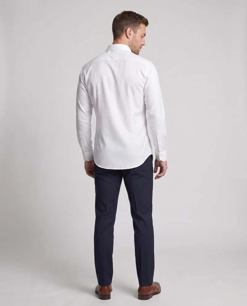 Herren klassisches Langarmshirt aus hochwertiger Baumwolle Nord Taschen