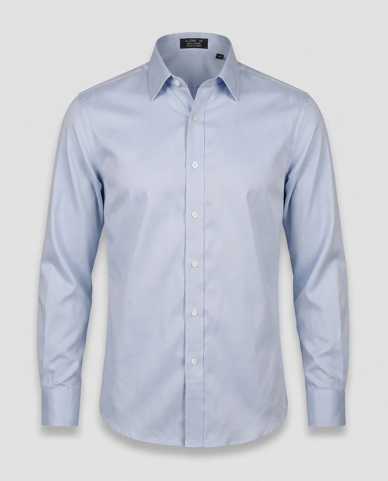 Herren klassisches Langarmshirt aus hochwertiger Baumwolle Nord Taschen