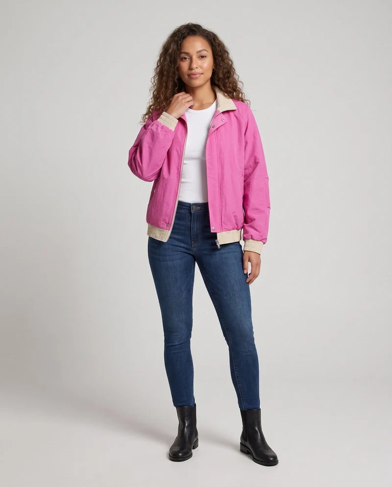 Damen Sportive Jacke Nord Taschen