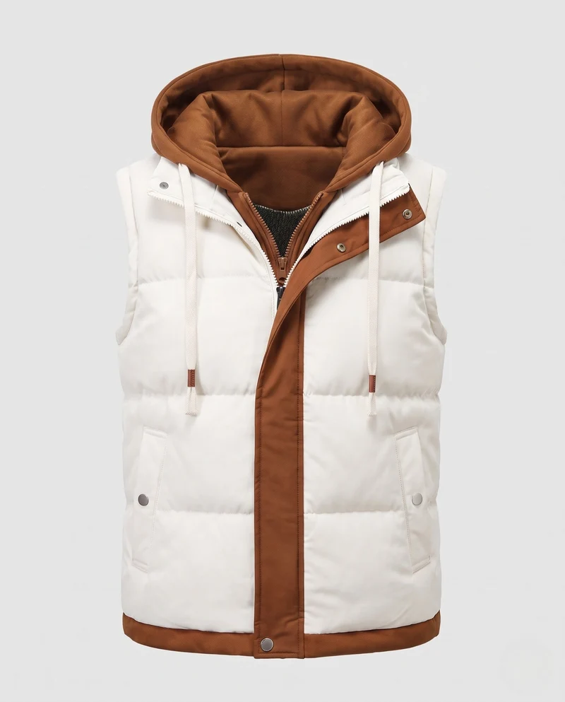 Damen Sportiver Steppweste Nord Taschen