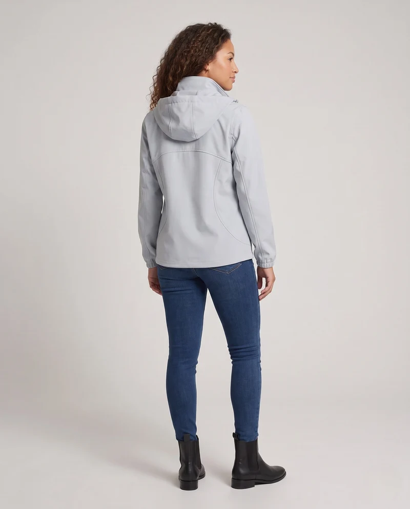 Damen Sportliche Funktionsjacke Nord Taschen