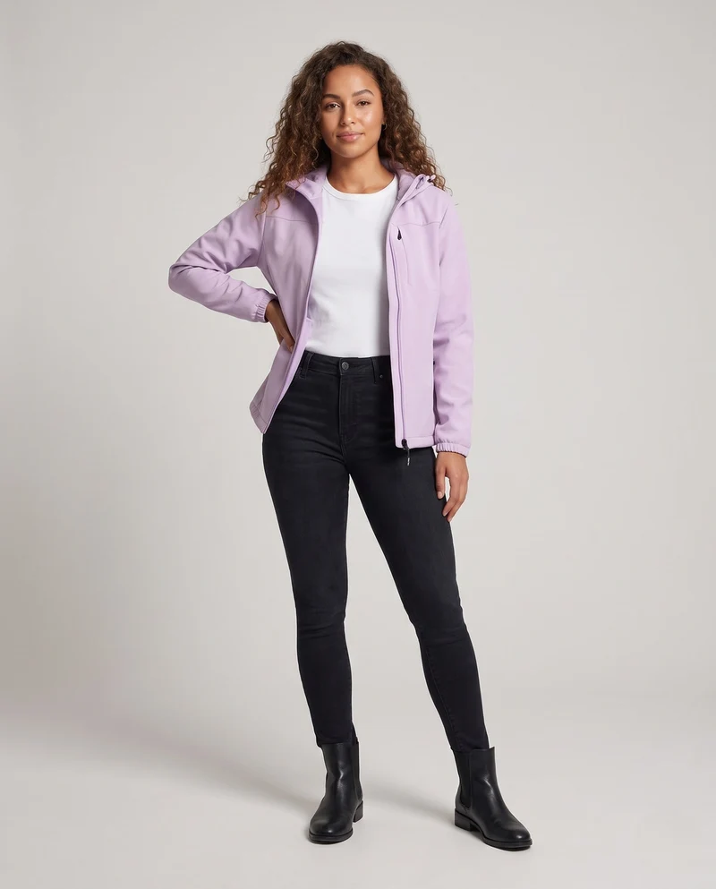 Damen Sportliche Outdoor-Jacke Nord Taschen