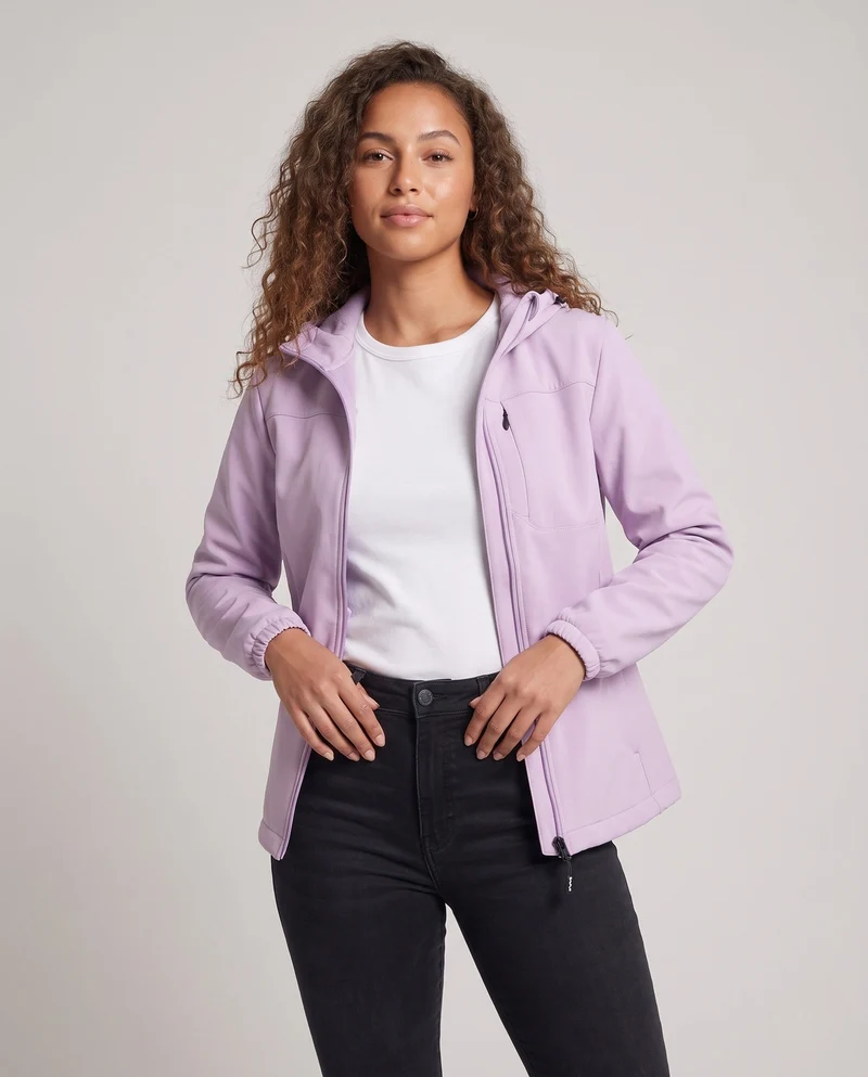 Damen Sportliche Outdoor-Jacke Nord Taschen