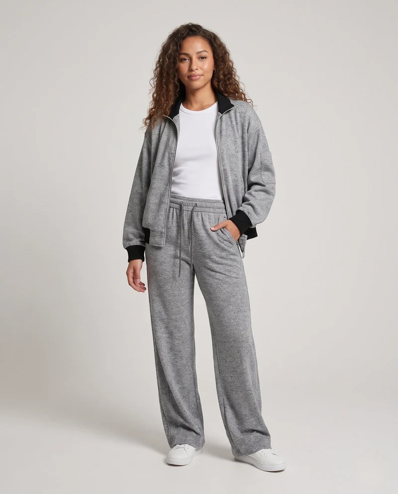 Damen Sportliches Jogginganzug Nord Taschen
