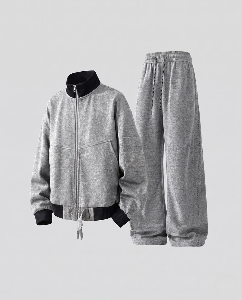 Damen Sportliches Jogginganzug Nord Taschen