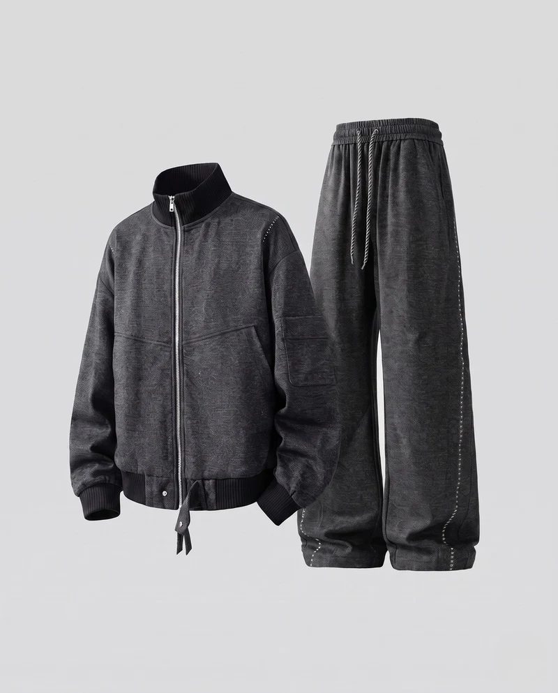 Damen Sportliches Jogginganzug Nord Taschen
