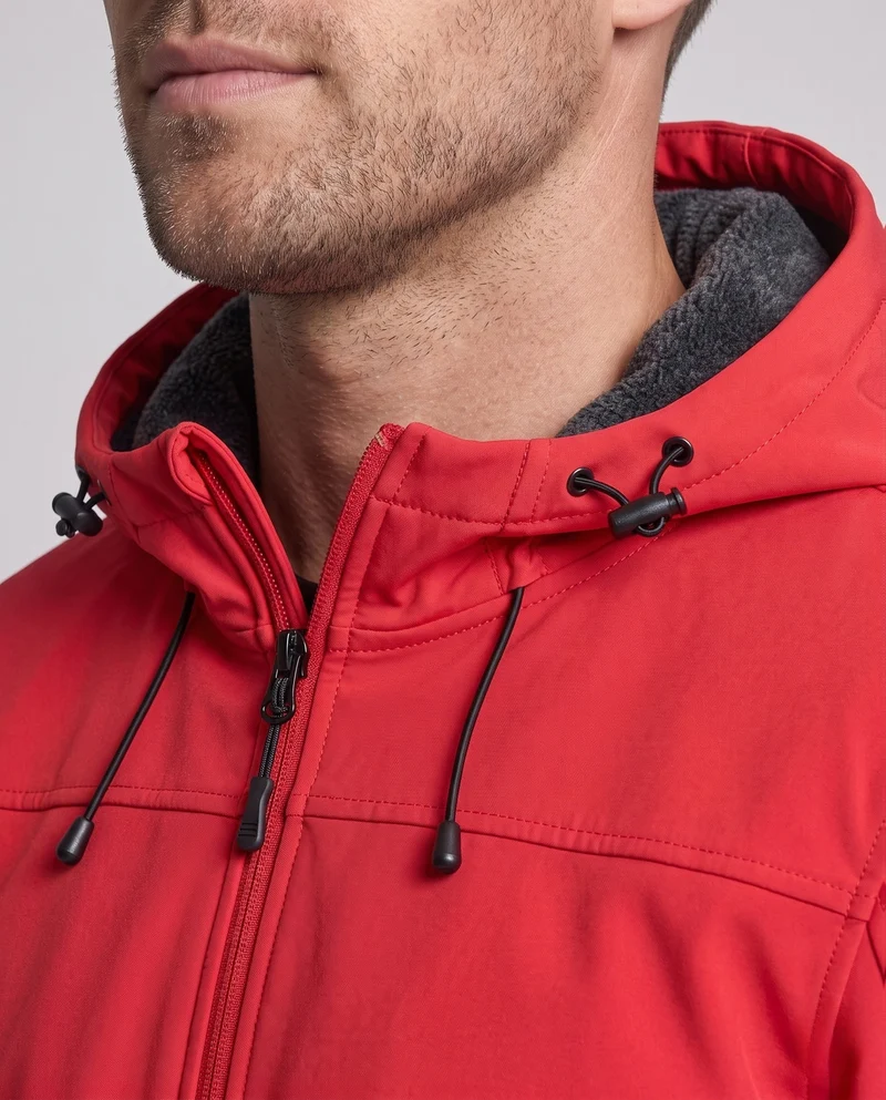Herren Wetterfeste Outdoorjacke mit Fleece-Futter Nord Taschen