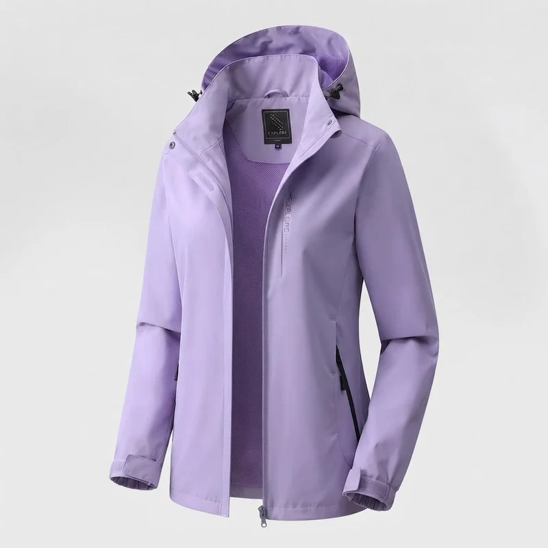 Herren Wind- und Wasserabweisende Sportjacke Nord Taschen