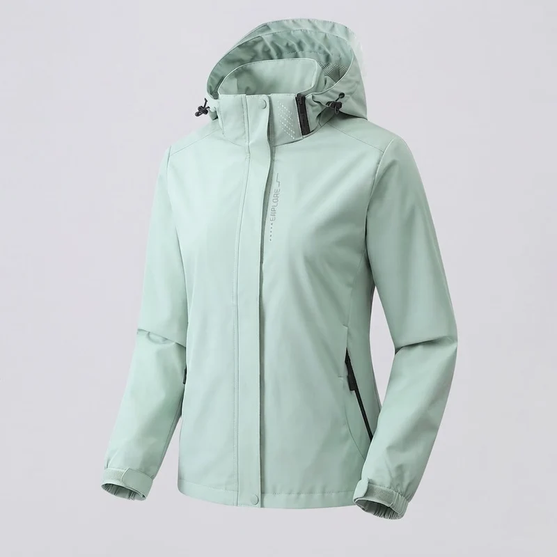 Herren Wind- und Wasserabweisende Sportjacke Nord Taschen