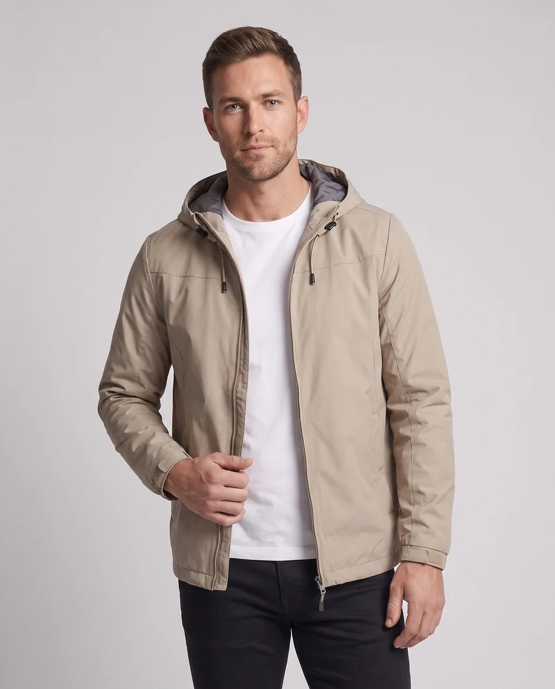 Herren Winddichte Außenjacke Nord Taschen
