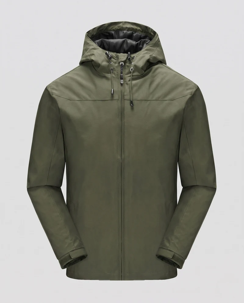 Herren Winddichte Außenjacke Nord Taschen