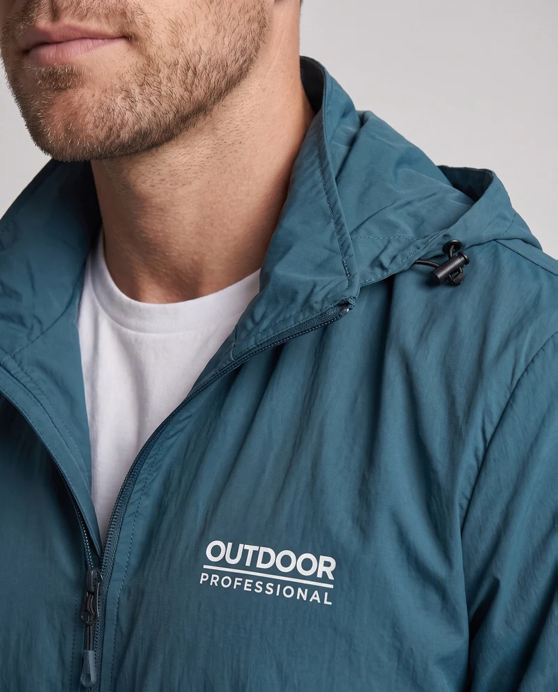 Herren Winddichte Sportjacke Nord Taschen