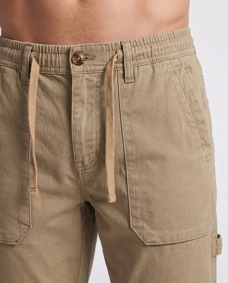 Herren Cargo-Jogginghosen mit elastischem Bund, Kordelzug und aufgesetzten Taschen Nord Taschen