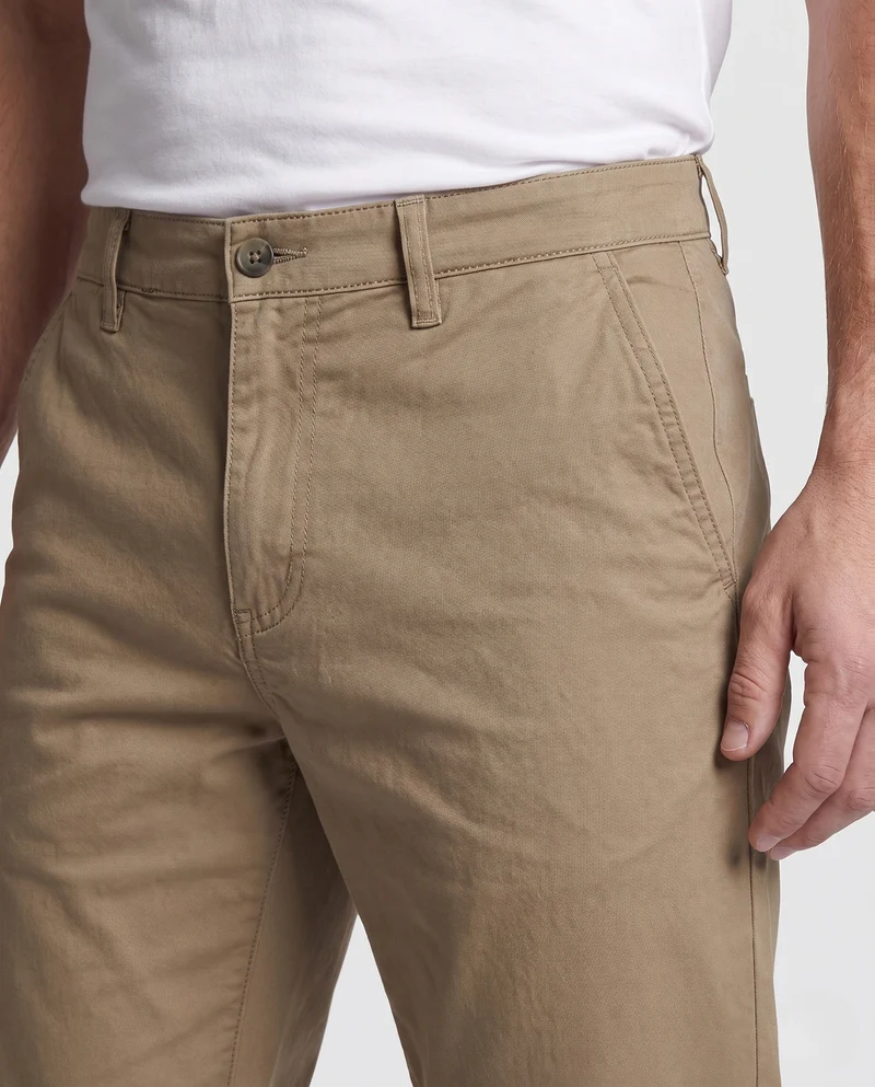 Herren atmungsaktive Reisecord-Hosen mit Stretch und umgeschlagenem Saum Nord Taschen