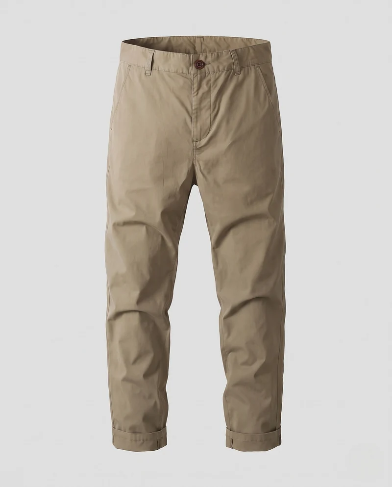 Herren atmungsaktive Reisecord-Hosen mit Stretch und umgeschlagenem Saum Nord Taschen