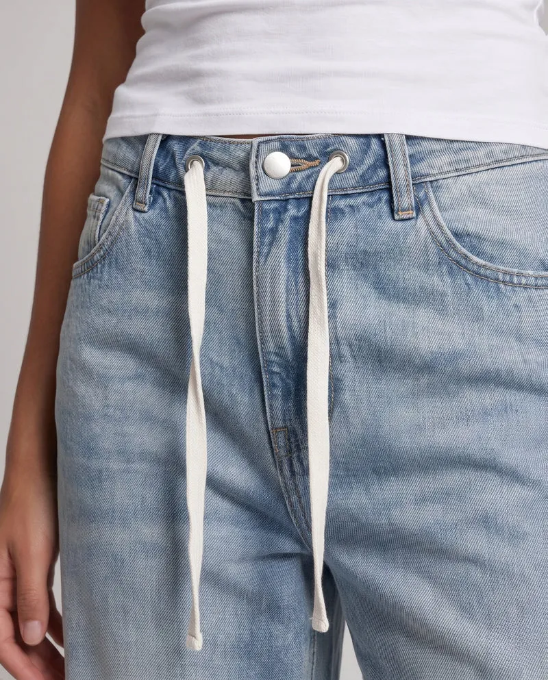 Damen Locker-Durchgehende Jogginghose mit Seitenstreifen Nord Taschen