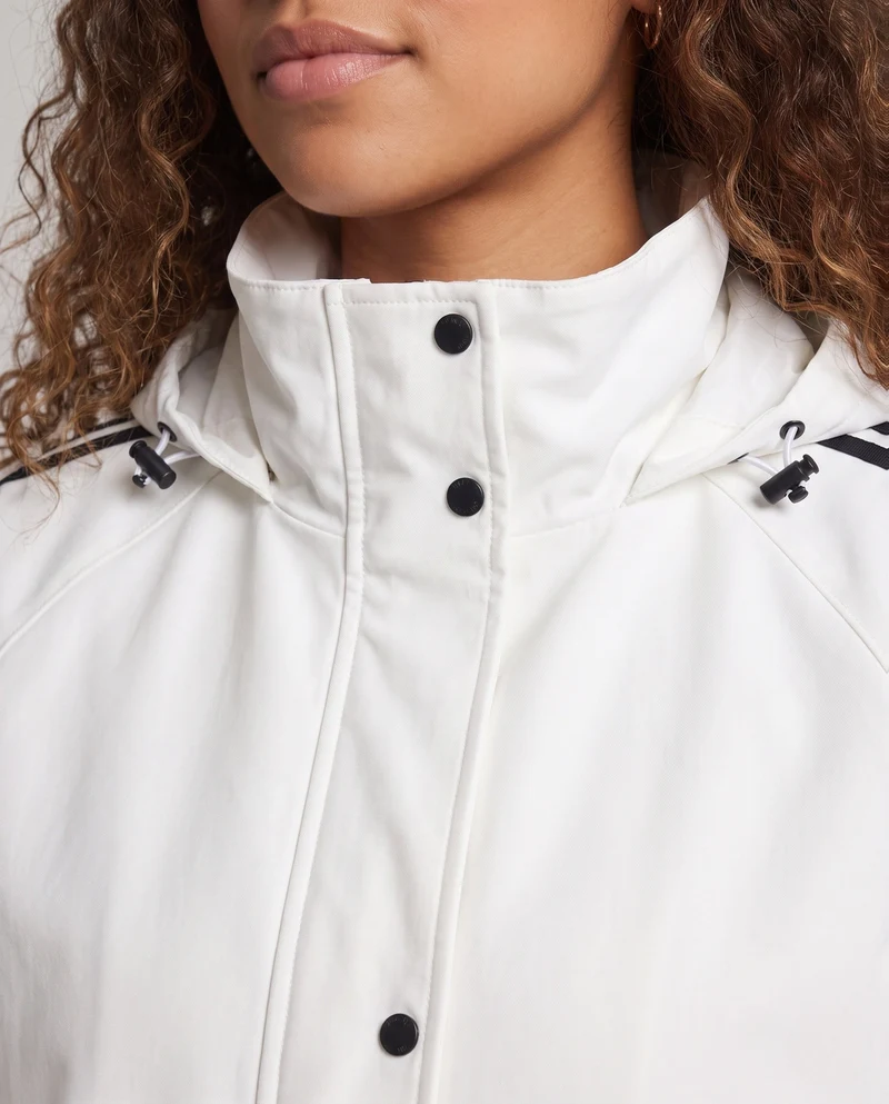 Damen winddichte Sportjacke Nord Taschen