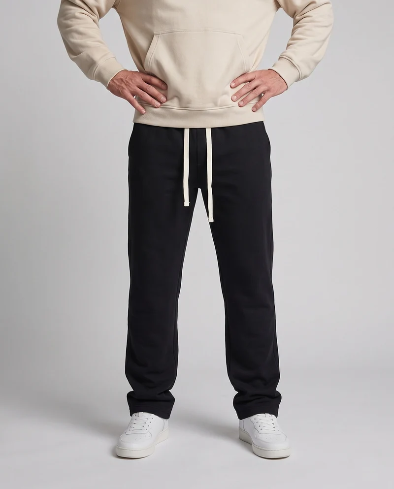 Herren Bequeme und Stylische Relaxed Fit Jogginghose Nord Taschen