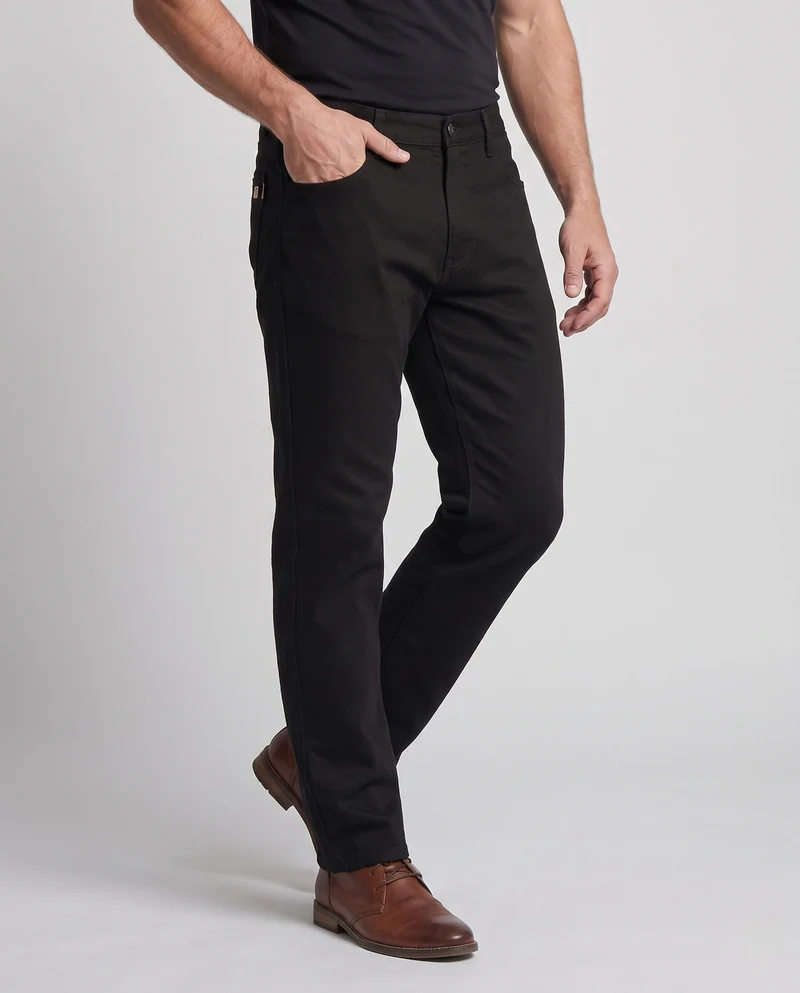 Herren Komfortable Weite Denim Jeans Nord Taschen
