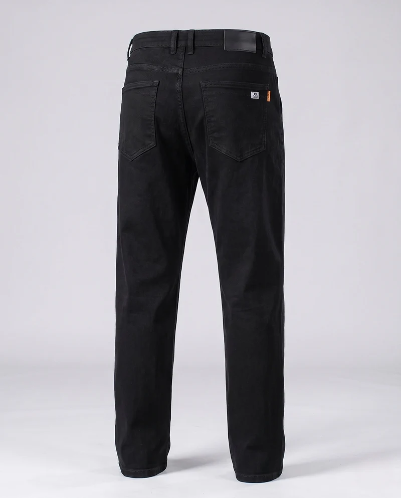 Herren Komfortable Weite Denim Jeans Nord Taschen